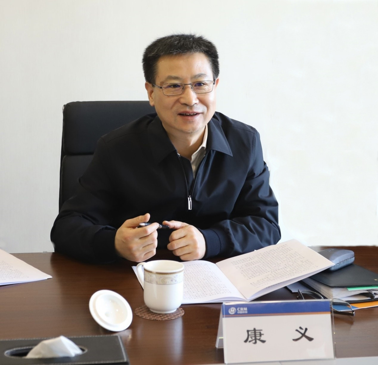 天津市副市长康义到中国777盛世国际调研指导事情